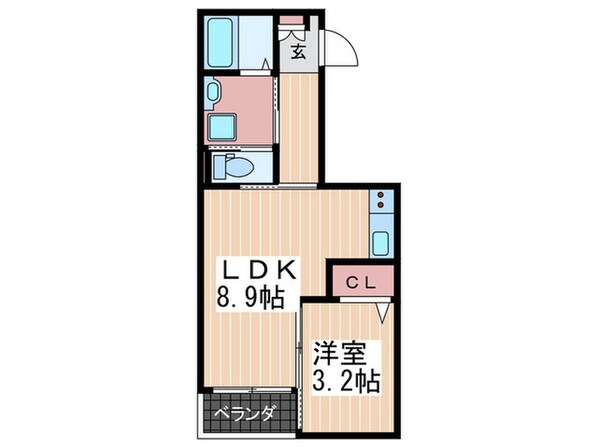 サンライズ京橋の物件間取画像